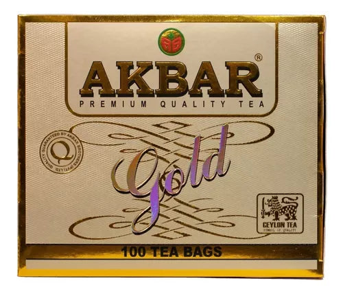 TÉ AKBAR GOLD - 100 BOLSITAS