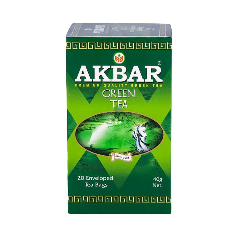 TÉ VERDE AKBAR - 20 BOLSITAS