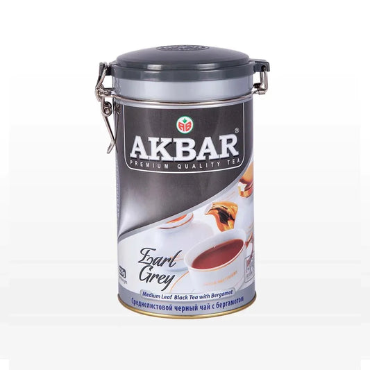 TÉ EN HOJA AKBAR EARL GREY LATA 225g
