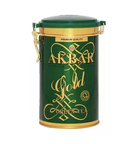 TÉ VERDE DE HOJA GREEN GOLD - LATA DE 300g 