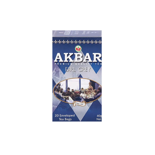 TÉ AKBAR EARL GREY 20 BOLSITAS