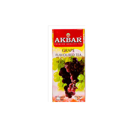 TE AKBAR GRAPE 20 UNIDADES X 2G