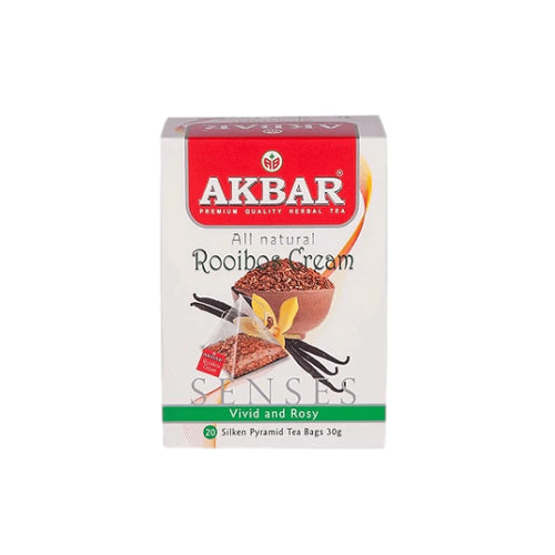INFUSIÓN DE ROOIBOS CON VAINILLA - 20 BOLSITAS PIRAMIDALES - 12X9X6