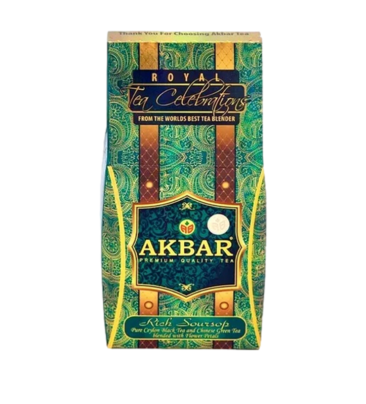 TÉ VERDE DE HOJA ROYAL RICH SOURSOP 100g - 22X6X4