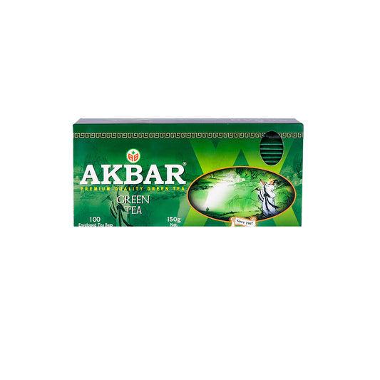 TE AKBAR GREEN 100 BOLSITAS x 1,5