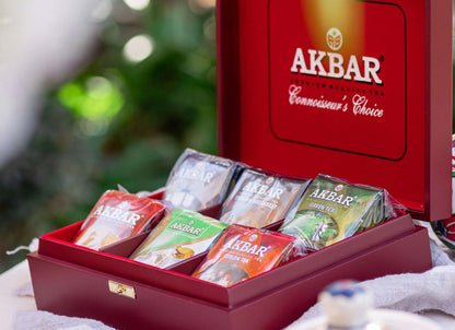 CAJA DE MADERA CONNOISSEURS TÉ AKBAR