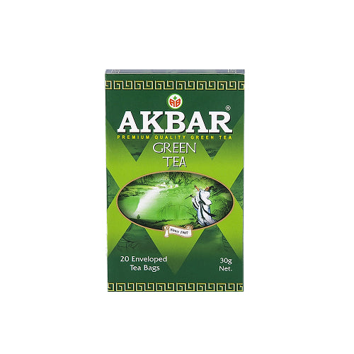 TÉ VERDE AKBAR - 20 BOLSITAS